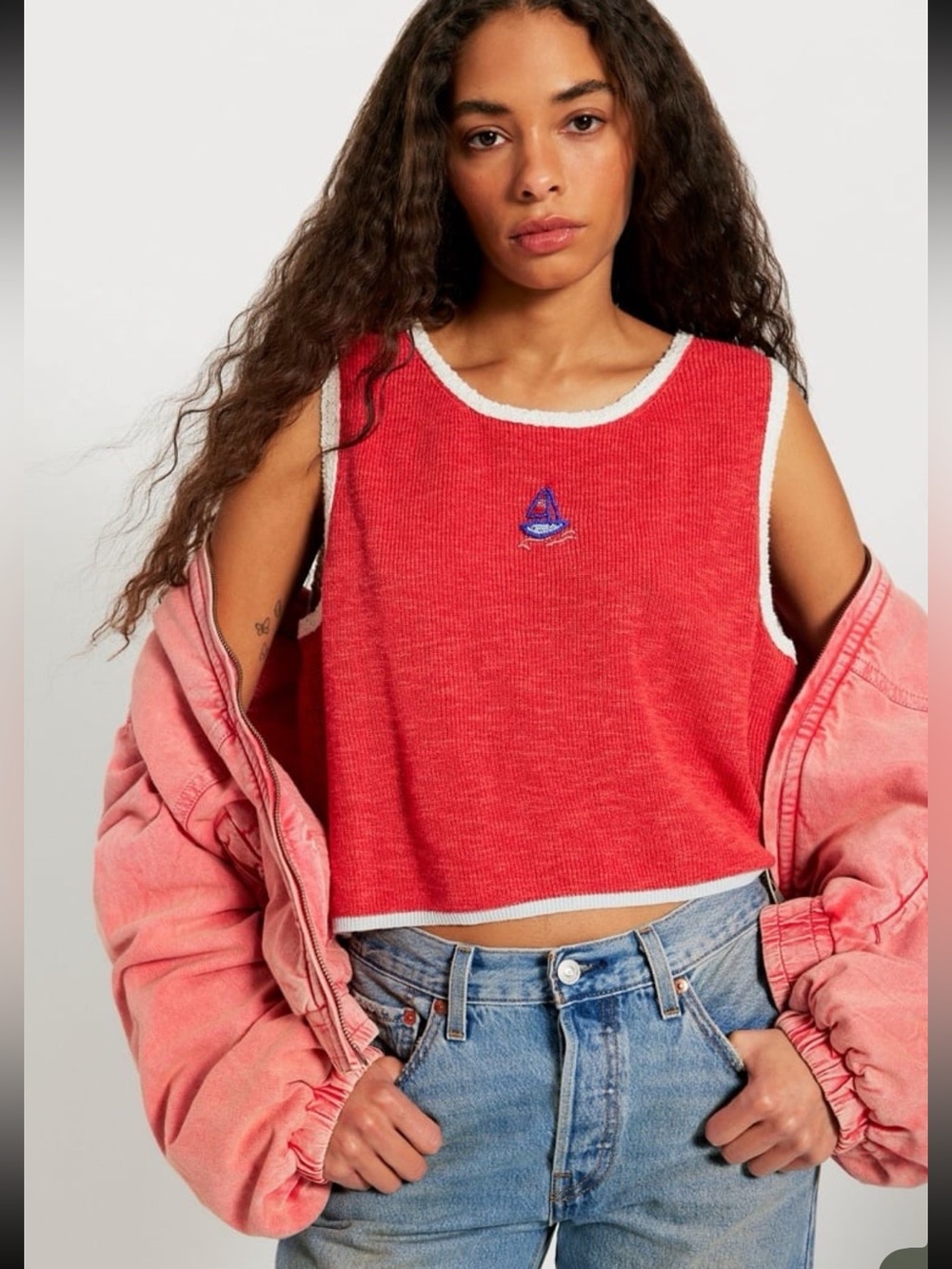 Free People Shelly Sweater Tank